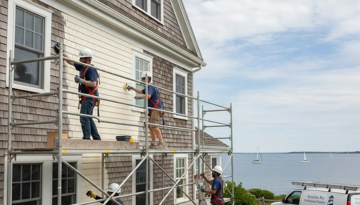 Painting company serving Plymouth, MA with professional interior and exterior house painting services