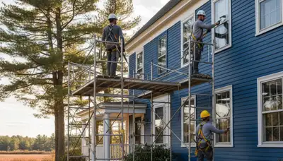 Professional painting services in Plymouth, MA for residential and commercial properties