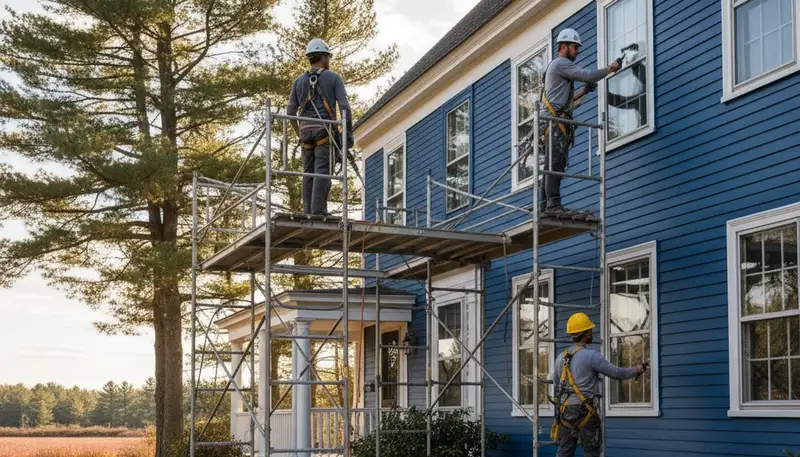 Professional painting services in Plymouth, MA for residential and commercial properties