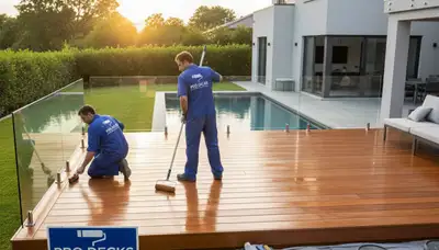 Deck painting in Plymouth, MA by Plymouth Paint Pros for coastal-weather protection