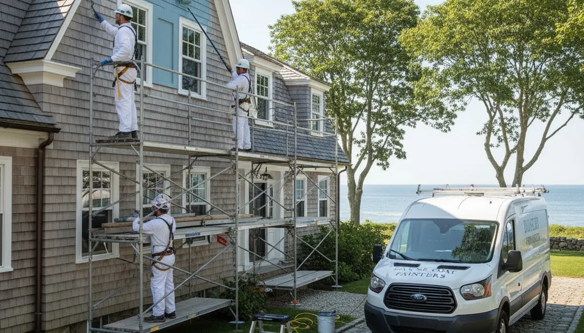 Professional painting service in Plymouth, MA for interior and exterior home painting projects