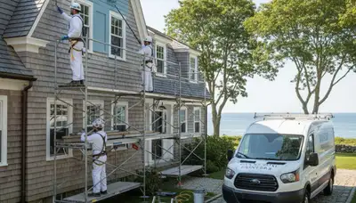 Professional painting service in Plymouth, MA for interior and exterior home painting projects