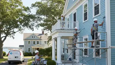 Professional painting service in Plymouth, MA for residential and commercial properties