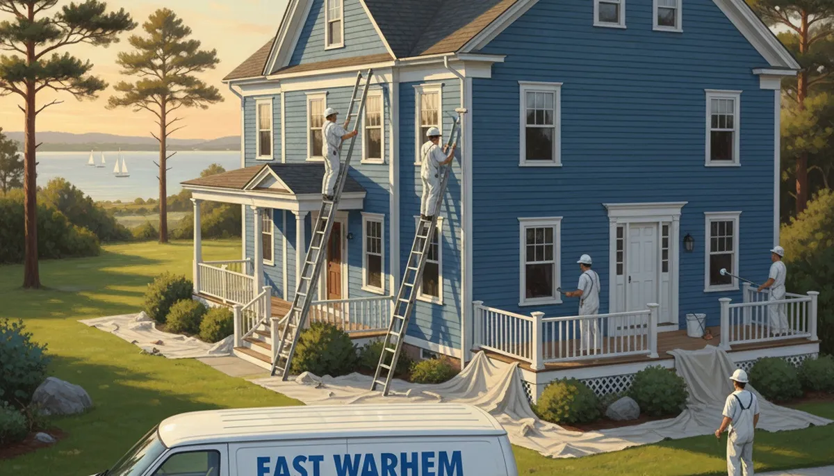 Professional painter serving Plymouth, MA for residential and commercial painting services