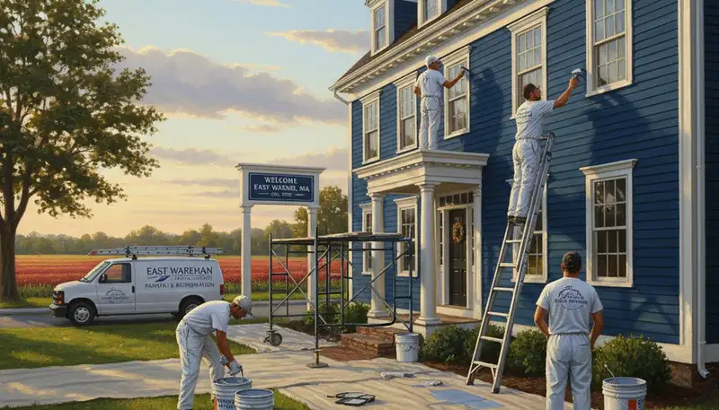 Professional painting service in Plymouth, MA for residential and commercial properties