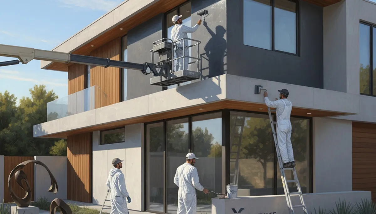 House painting service in Plymouth, MA for coastal homes with durable exterior finish