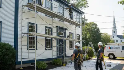 Painting company in Plymouth, MA providing professional residential and commercial painting services