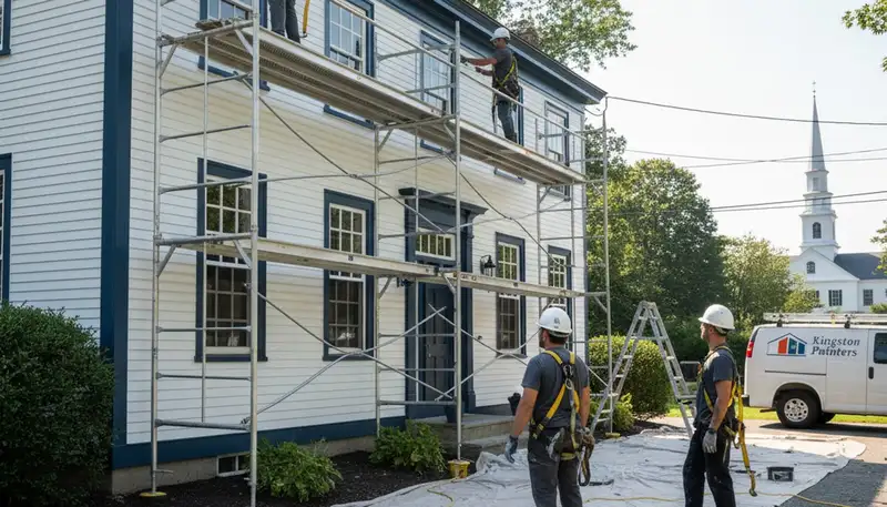 Painting company in Plymouth, MA providing professional residential and commercial painting services