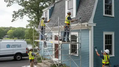 Plymouth, MA painting contractor serving homes and businesses with professional interior and exterior painting