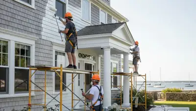 Professional painting service in Plymouth, MA for residential and commercial projects