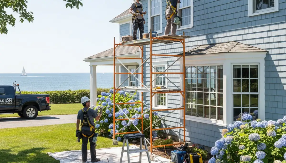 Professional painting services in Plymouth, MA for residential and commercial properties