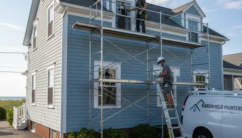 Plymouth, MA painting contractor serving homes with professional interior and exterior painting services