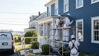 Painting contractor serving Plymouth, MA for residential and commercial interior and exterior projects