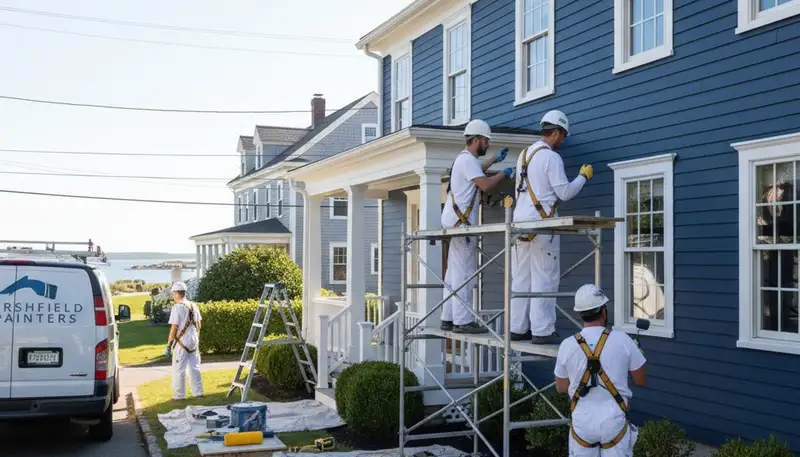 Painting contractor serving Plymouth, MA for residential and commercial interior and exterior projects