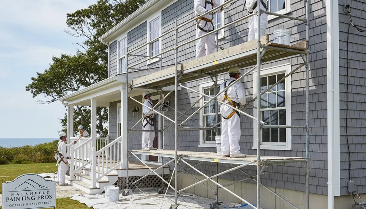 Plymouth, MA painting company providing professional residential and commercial painting services