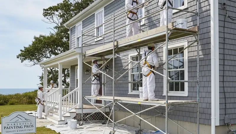 Plymouth, MA painting company providing professional residential and commercial painting services