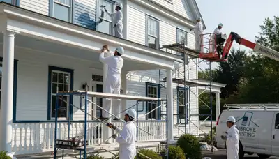 Professional painter serving Plymouth, MA with interior and exterior house painting services