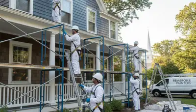 Plymouth, MA painting contractor providing professional interior and exterior house painting services
