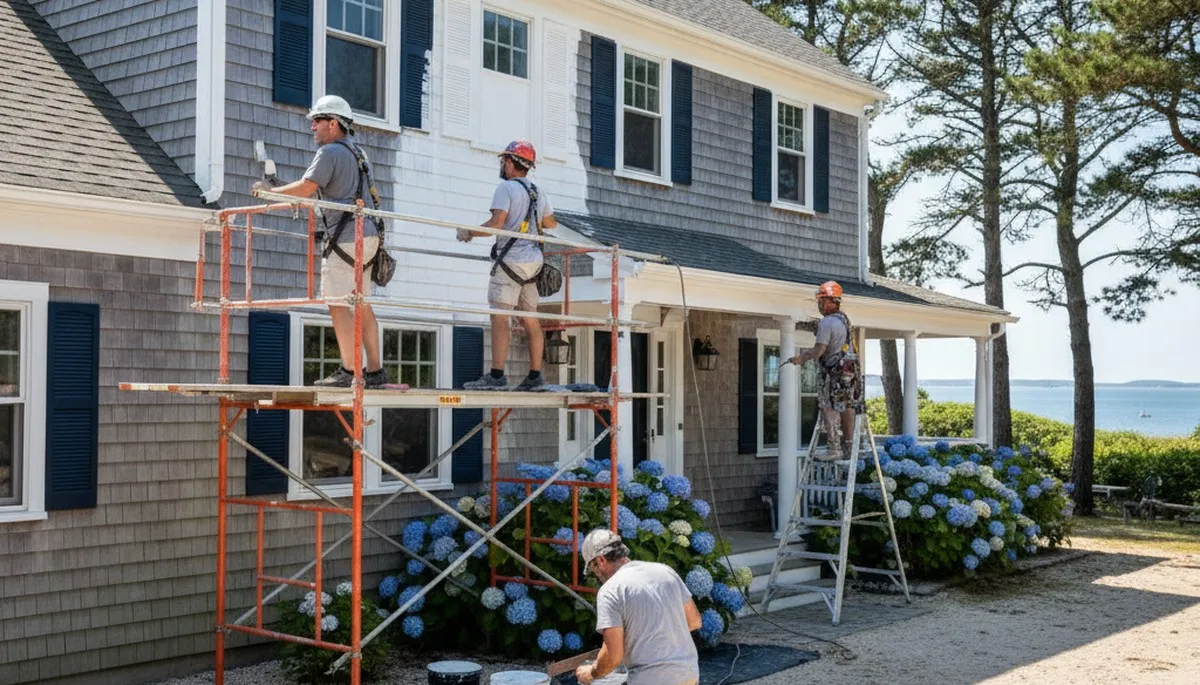 Plymouth, MA painting contractor for residential and commercial interior and exterior painting services