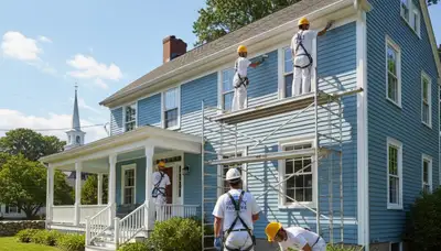Professional painting service in Plymouth, MA for residential and commercial properties