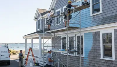 Professional painting services in Plymouth, MA for residential and commercial properties