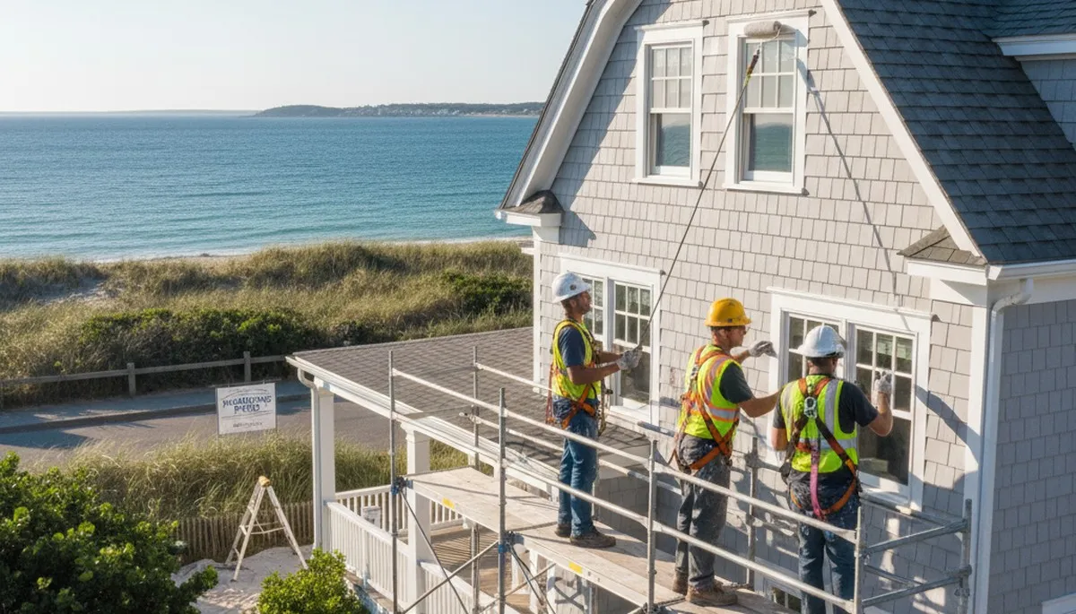 Painting contractor serving Plymouth, MA for interior and exterior home painting services