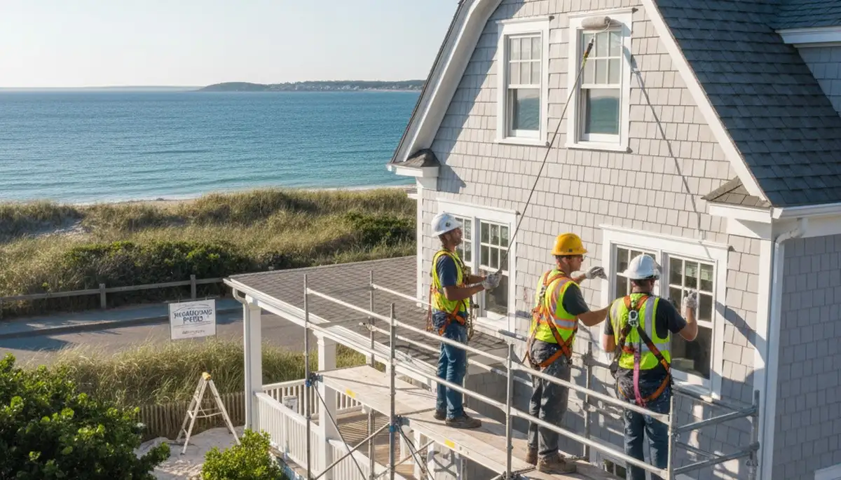 Painting contractor serving Plymouth, MA for interior and exterior home painting services