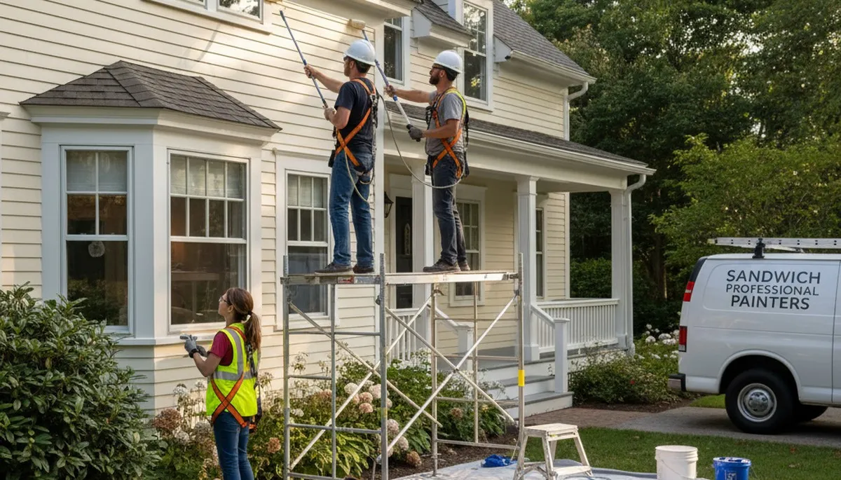 Painting services in Plymouth, MA for residential and commercial properties