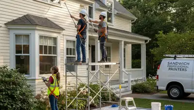 Painting services in Plymouth, MA for residential and commercial properties