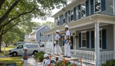 Plymouth, MA painting contractor providing professional interior and exterior house painting services