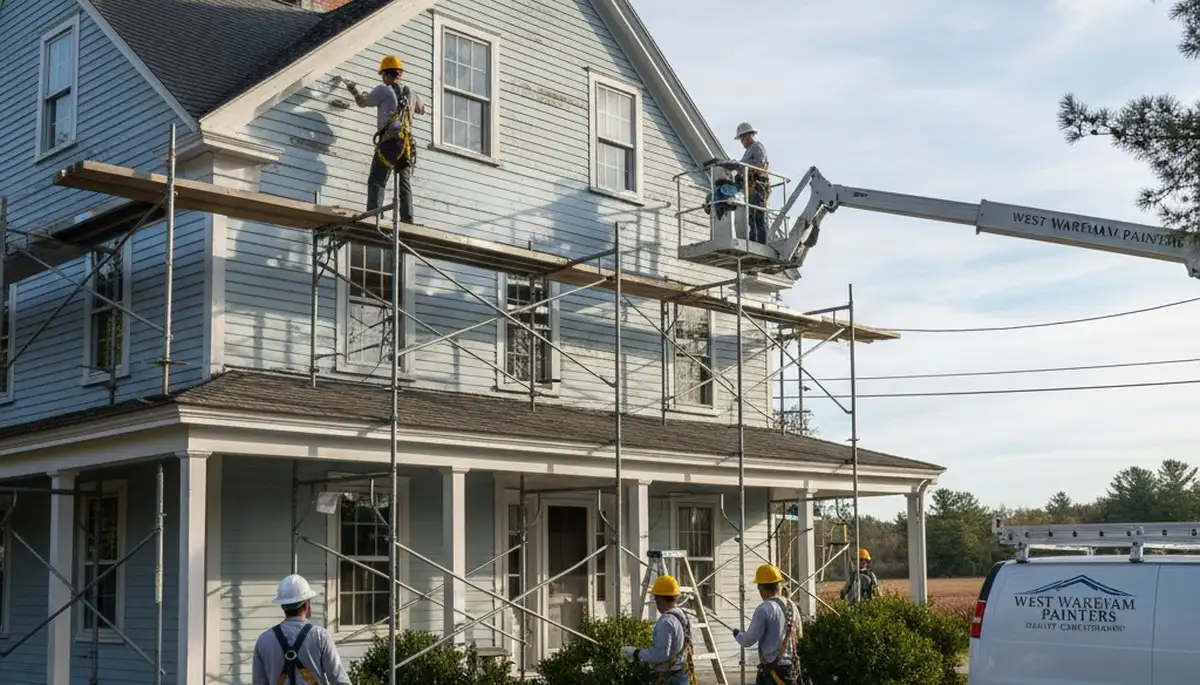 Plymouth, MA painting contractor providing professional residential and commercial painting services